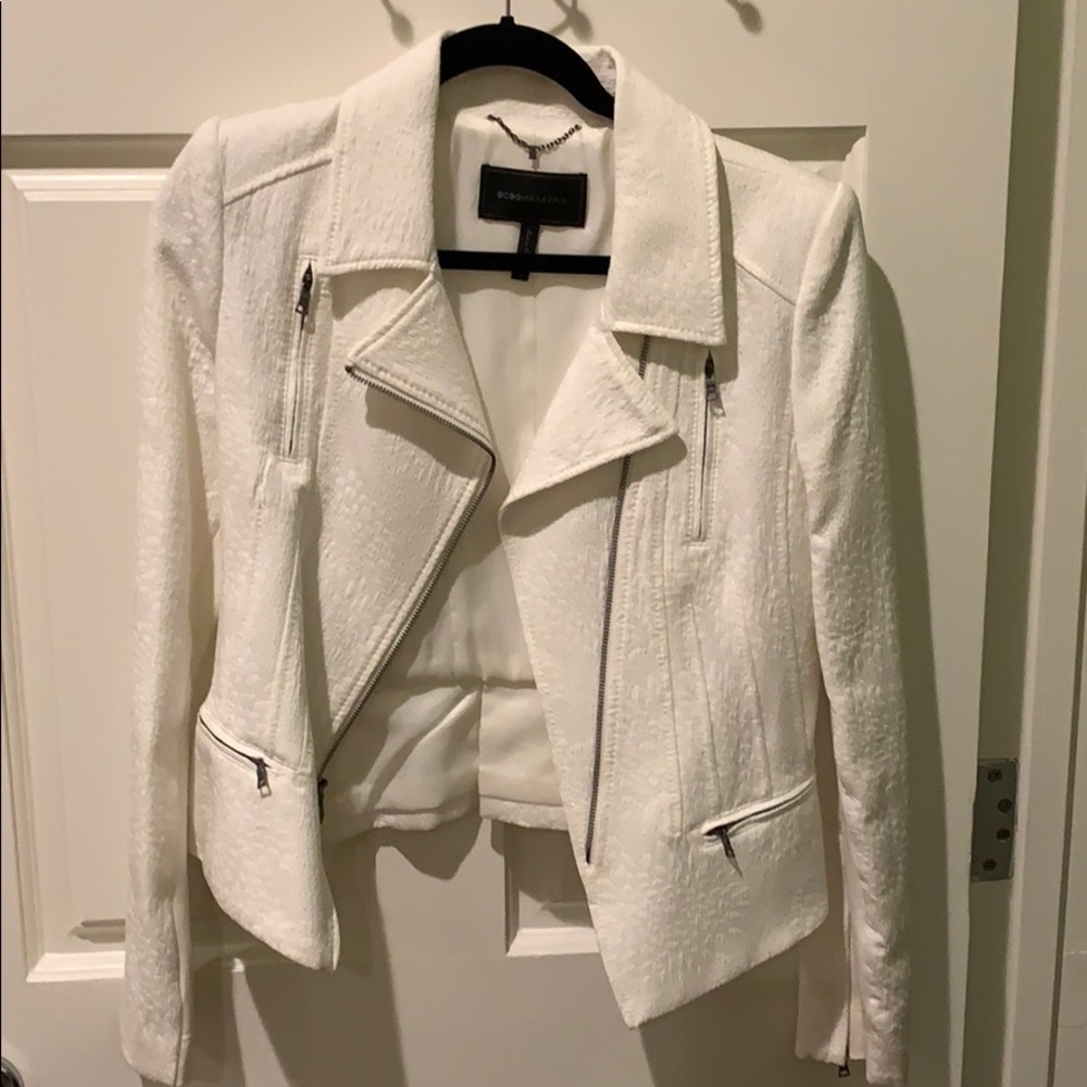 Bcbg Maxazria white jacket